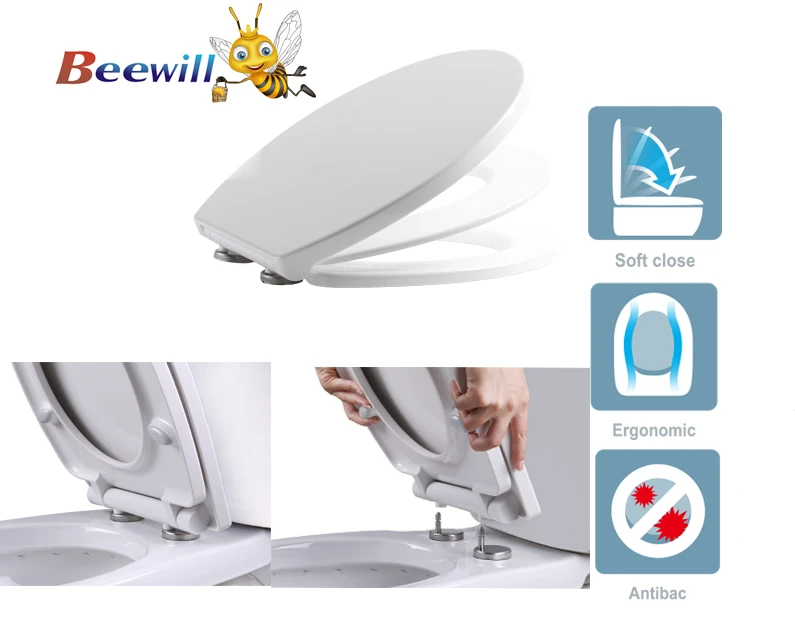 Beewill quick-release toilet seat Beewill quick-release toilet seat