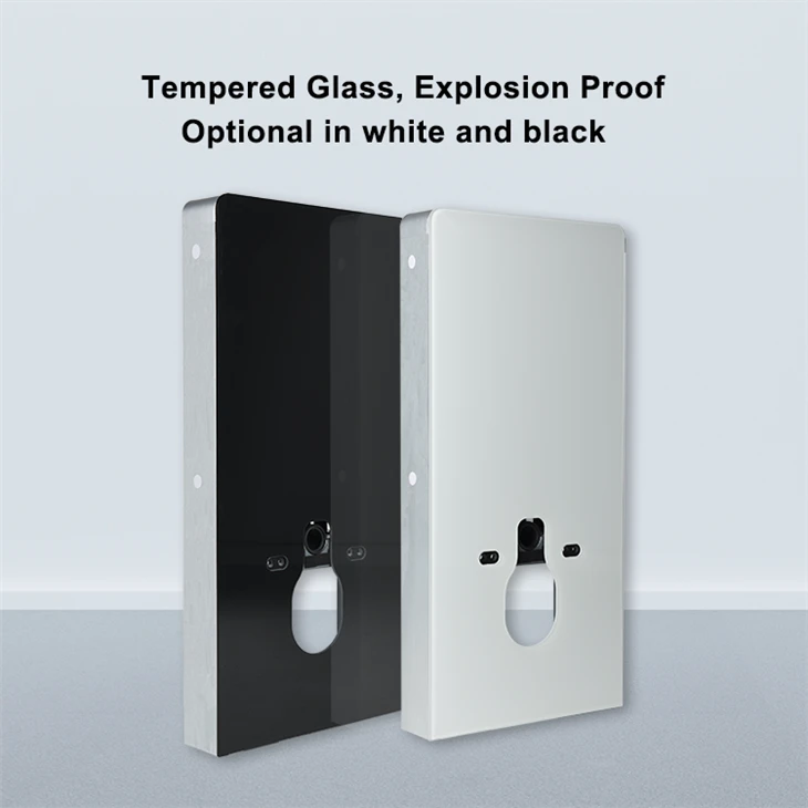 Black New slim western toilet cistern
